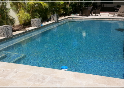 All tiled pool in Planet-113 by Pacific Water Features