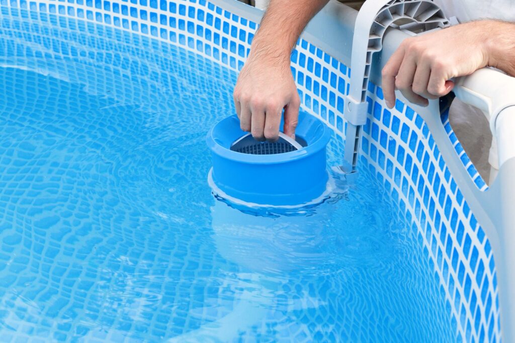 What is a Swimming Pool Skimmer Used For