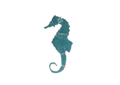 Seahorse (Blue 10"x20")
