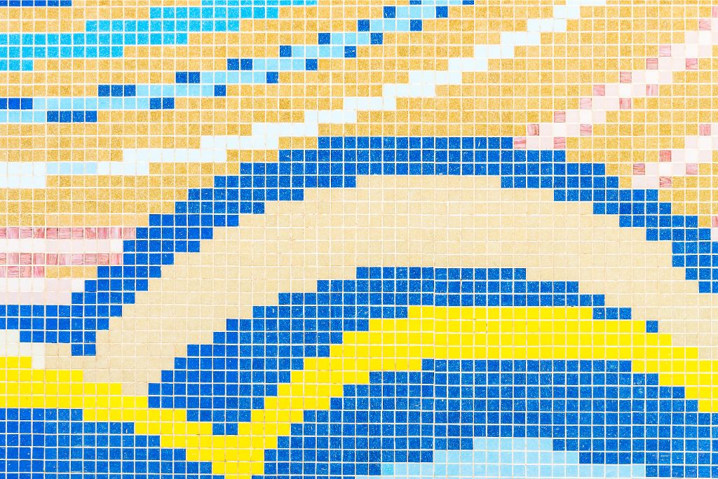 Poolside Paradise Fujiwa Tiles' Mosaic For Your Dallas Pool Retreats