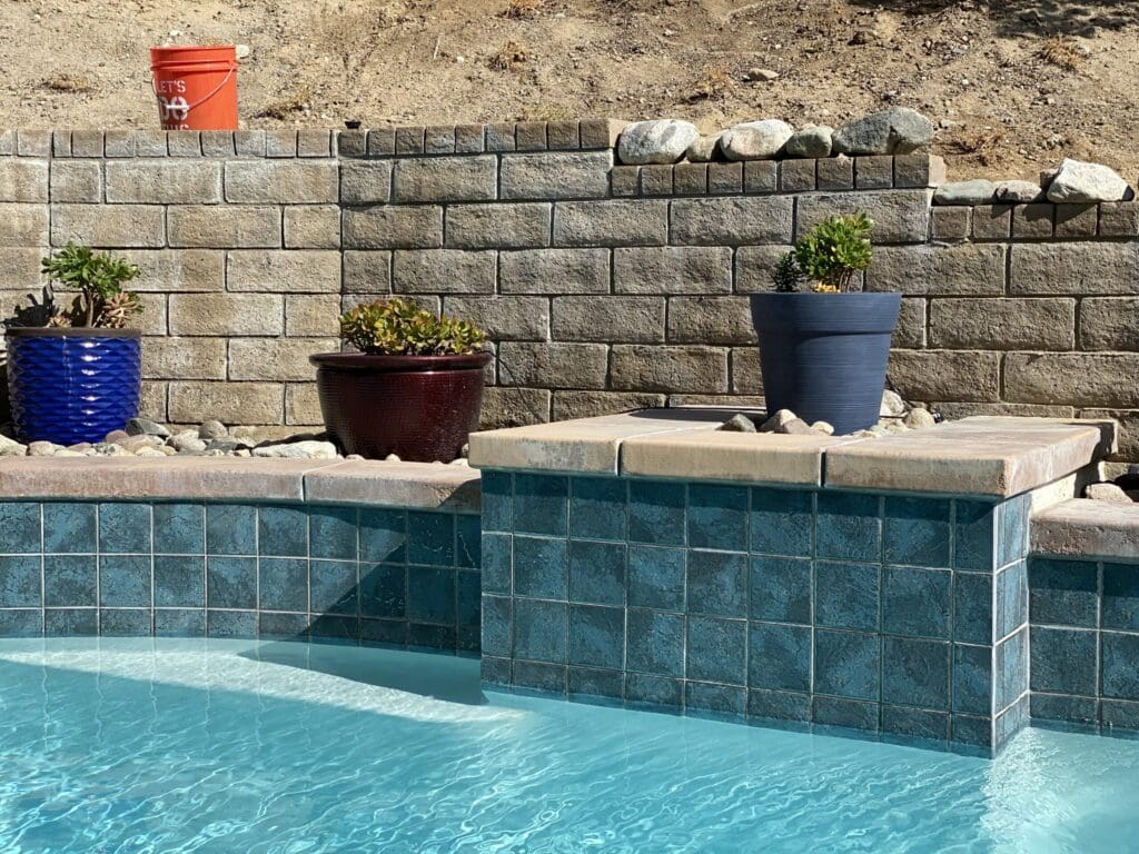 Beyond the Beige Bold & Beautiful Unique Pool Tile in Van Nuys from Fujiwa Tiles